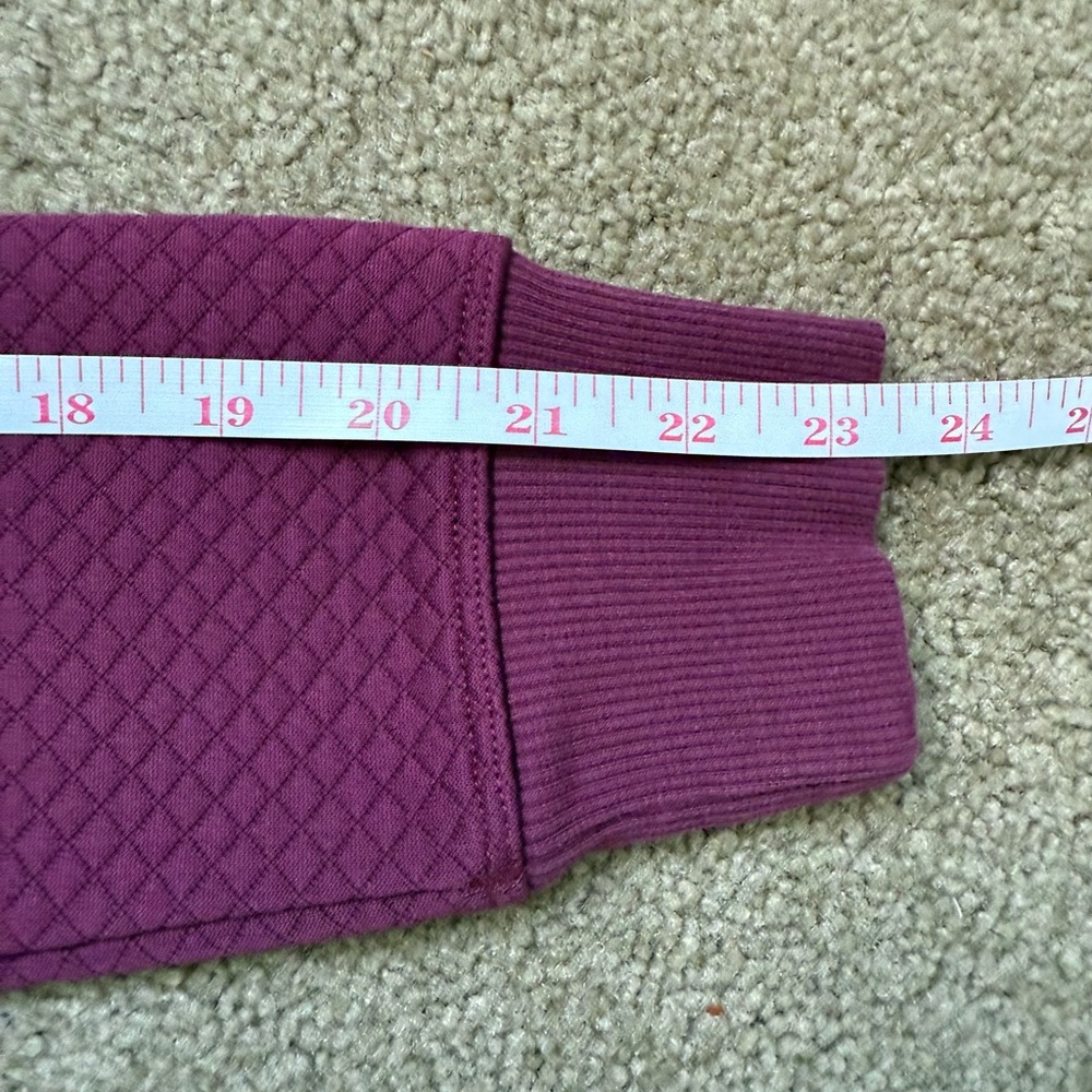 Under Amour Women’s Textured Unstoppable Cowl Neck- Wine- Size S - Picture 8 of 10